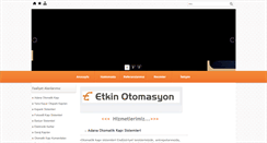 Desktop Screenshot of etkinotomasyon.com